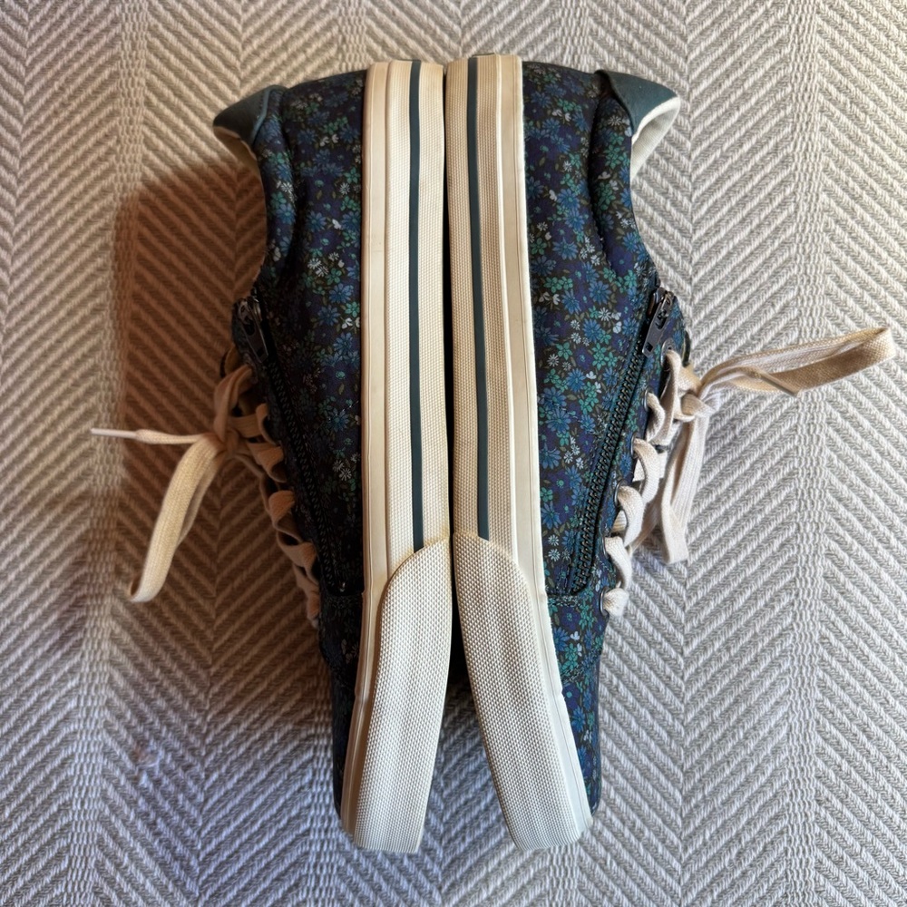 Taos Footwear Blue Floral Sneakers - Picture 11 of 11